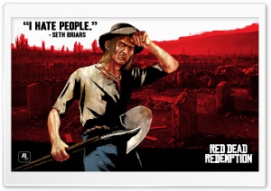 Red Dead Redemption, Seth Ultra HD Wallpaper for 4K UHD Widescreen desktop, tablet & smartphone