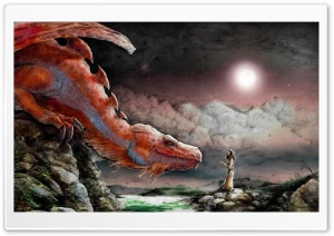 Red Dragon Ultra HD Wallpaper for 4K UHD Widescreen desktop, tablet & smartphone