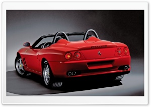 Red Ferrari Convertible 1 Ultra HD Wallpaper for 4K UHD Widescreen desktop, tablet & smartphone