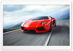 Red Lamborghini Ultra HD Wallpaper for 4K UHD Widescreen desktop, tablet & smartphone