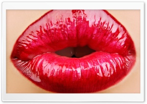 Red Lips Ultra HD Wallpaper for 4K UHD Widescreen desktop, tablet & smartphone