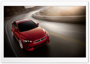 Red Mitsubishi Ultra HD Wallpaper for 4K UHD Widescreen desktop, tablet & smartphone