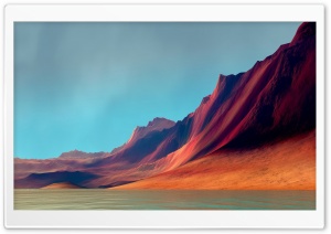 Red Mountains - LG G Flex Ultra HD Wallpaper for 4K UHD Widescreen desktop, tablet & smartphone
