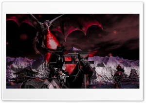 Red samurai Ultra HD Wallpaper for 4K UHD Widescreen desktop, tablet & smartphone
