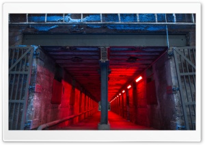 Red Tunnel Ultra HD Wallpaper for 4K UHD Widescreen desktop, tablet & smartphone