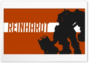 Reinhardt Overwatch Shadow Ultra HD Wallpaper for 4K UHD Widescreen desktop, tablet & smartphone