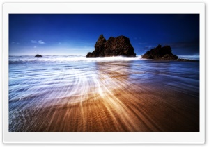 Retreating Wave Ultra HD Wallpaper for 4K UHD Widescreen desktop, tablet & smartphone