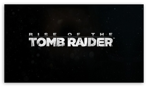 Rise of The Tomb Raider Logo UltraHD Wallpaper for 8K UHD TV 16:9 Ultra High Definition 2160p 1440p 1080p 900p 720p ;