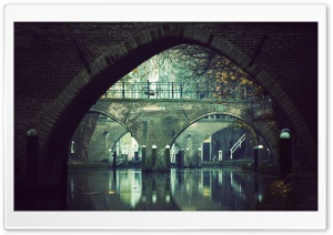 River And Bridges Ultra HD Wallpaper for 4K UHD Widescreen desktop, tablet & smartphone