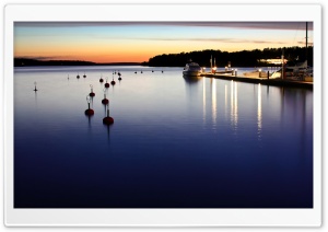 River At Dusk 1 Ultra HD Wallpaper for 4K UHD Widescreen desktop, tablet & smartphone