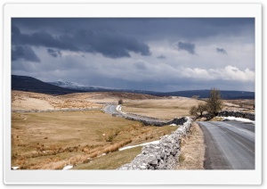 Road - Selside, England Ultra HD Wallpaper for 4K UHD Widescreen desktop, tablet & smartphone