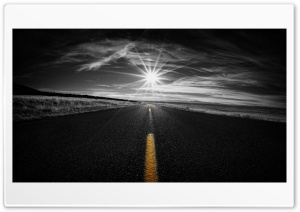 Road, Sun Ultra HD Wallpaper for 4K UHD Widescreen desktop, tablet & smartphone