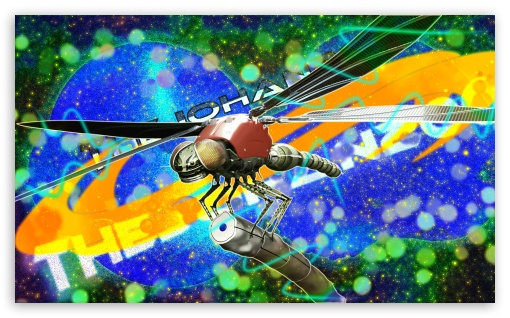 Robot Dragon Fly Colorful In Goldlight And With TheJohan200Logo UltraHD Wallpaper for Wide 5:3 Widescreen WGA ; 8K UHD TV 16:9 Ultra High Definition 2160p 1440p 1080p 900p 720p ; Mobile 5:3 16:9 - WGA 2160p 1440p 1080p 900p 720p ;