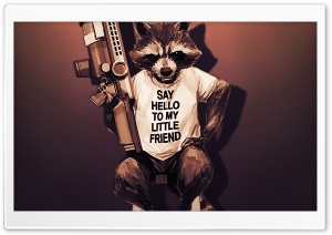 Rocket Raccoon - Guardians of the Galaxy 2 Ultra HD Wallpaper for 4K UHD Widescreen desktop, tablet & smartphone
