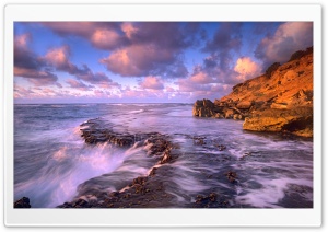 Rocky Ocean Ultra HD Wallpaper for 4K UHD Widescreen desktop, tablet & smartphone