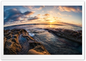Rocky Shore Ultra HD Wallpaper for 4K UHD Widescreen desktop, tablet & smartphone