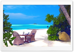 Romantic Tropical Lunch Ultra HD Wallpaper for 4K UHD Widescreen desktop, tablet & smartphone