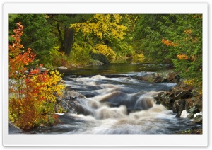 Roseau River, Muskoka Region, Ontario Ultra HD Wallpaper for 4K UHD Widescreen desktop, tablet & smartphone
