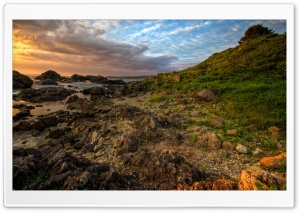 Rough Sea Shore Ultra HD Wallpaper for 4K UHD Widescreen desktop, tablet & smartphone