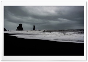 Rough Sea, Stormy Weather Ultra HD Wallpaper for 4K UHD Widescreen desktop, tablet & smartphone