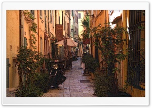 Ruelle, Saint Tropez  France Ultra HD Wallpaper for 4K UHD Widescreen desktop, tablet & smartphone