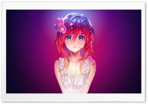 Sad Anime Girl Ultra HD Wallpaper for 4K UHD Widescreen desktop, tablet & smartphone