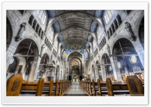 Saint George Church, Hockenheim Ultra HD Wallpaper for 4K UHD Widescreen desktop, tablet & smartphone
