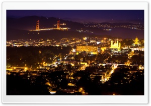 San Francisco from Twin Peaks Ultra HD Wallpaper for 4K UHD Widescreen desktop, tablet & smartphone