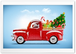 Santa Claus Has Come To Town Ultra HD Wallpaper for 4K UHD Widescreen desktop, tablet & smartphone