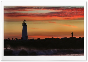 Santa Cruz Lighthouse Ultra HD Wallpaper for 4K UHD Widescreen desktop, tablet & smartphone