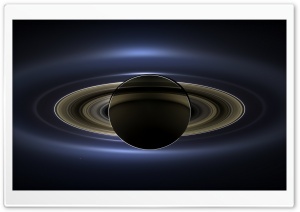 Saturn Blue Cassini Ultra HD Wallpaper for 4K UHD Widescreen desktop, tablet & smartphone