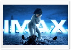 Scarlett Johansson Ghost In The Shell IMAX Ultra HD Wallpaper for 4K UHD Widescreen desktop, tablet & smartphone