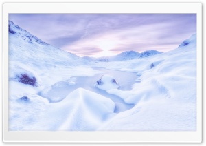 Scottish Highlands Winter Ultra HD Wallpaper for 4K UHD Widescreen desktop, tablet & smartphone