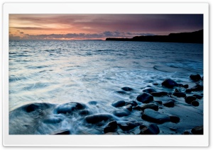 Sea At Night Ultra HD Wallpaper for 4K UHD Widescreen desktop, tablet & smartphone