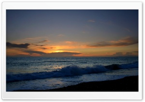 Sea At Twilight Ultra HD Wallpaper for 4K UHD Widescreen desktop, tablet & smartphone