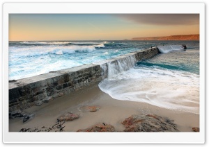 Sea Dike Ultra HD Wallpaper for 4K UHD Widescreen desktop, tablet & smartphone