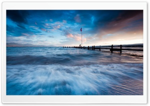 Sea Twilight Ultra HD Wallpaper for 4K UHD Widescreen desktop, tablet & smartphone