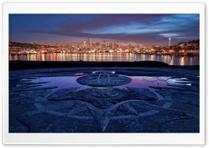 Seattle Skyline, Washington Ultra HD Wallpaper for 4K UHD Widescreen desktop, tablet & smartphone