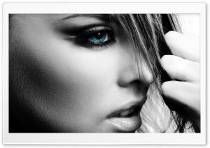 Sexy Green Eyes Ultra HD Wallpaper for 4K UHD Widescreen desktop, tablet & smartphone
