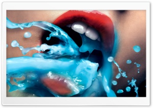Sexy Mouth Ultra HD Wallpaper for 4K UHD Widescreen desktop, tablet & smartphone