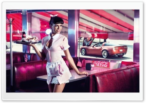 Sexy Waitress Ultra HD Wallpaper for 4K UHD Widescreen desktop, tablet & smartphone