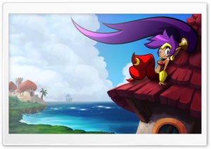 Shantae Edited Ultra HD Wallpaper for 4K UHD Widescreen desktop, tablet & smartphone