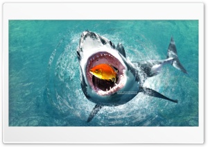 Shark Bait Ultra HD Wallpaper for 4K UHD Widescreen desktop, tablet & smartphone
