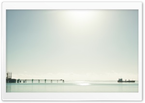 Ship Dock North Sea Ultra HD Wallpaper for 4K UHD Widescreen desktop, tablet & smartphone