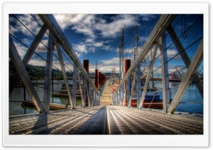 Ship Harbor Ultra HD Wallpaper for 4K UHD Widescreen desktop, tablet & smartphone