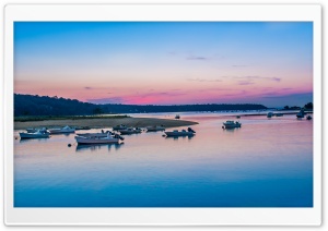 Shore at Dusk Ultra HD Wallpaper for 4K UHD Widescreen desktop, tablet & smartphone
