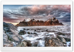 Shore, Iceland Ultra HD Wallpaper for 4K UHD Widescreen desktop, tablet & smartphone
