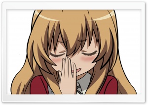 Shy Anime Girl Ultra HD Wallpaper for 4K UHD Widescreen desktop, tablet & smartphone