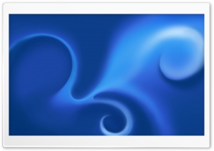 Simple Swirls Design Blue Background Ultra HD Wallpaper for 4K UHD Widescreen desktop, tablet & smartphone