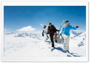Skiers Ultra HD Wallpaper for 4K UHD Widescreen desktop, tablet & smartphone